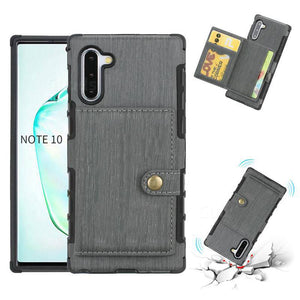 Security Copper Button Protective Case For Samsung Note 10 - Libiyi