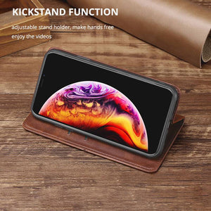 TPU + PU Leather Phone Cover Case for Samsung A10E - Libiyi