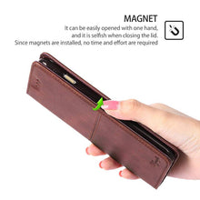 Cargar imagen en el visor de la galería, Leather Flip Wallet Cover for Samsung A12 - Libiyi