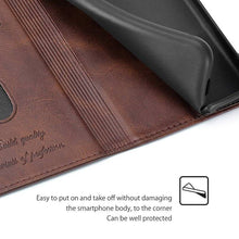 Cargar imagen en el visor de la galería, Leather Flip Wallet Cover for Samsung A12 - Libiyi