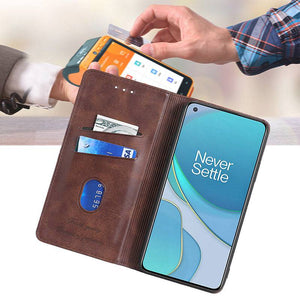 Leather Flip Wallet Cover for Samsung A12 - Libiyi