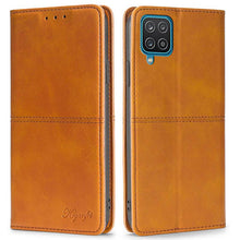 Cargar imagen en el visor de la galería, Leather Flip Wallet Cover for Samsung A12 - Libiyi