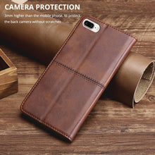 Carregar imagem no visualizador da galeria, TPU + PU Leather Phone Cover Case for iPhone 7Plus/8Plus - Libiyi