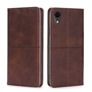 TPU + PU Leather Phone Cover Case for iPhone XR - Libiyi