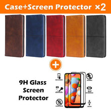 Carregar imagem no visualizador da galeria, Leather Flip Wallet Cover for Samsung S21 Series - Libiyi