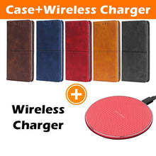 Charger l&#39;image dans la galerie, Leather Flip Wallet Cover for Samsung S21 Series - Libiyi