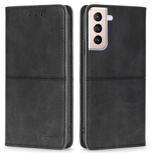 Cargar imagen en el visor de la galería, Leather Flip Wallet Cover for Samsung S21 Series - Libiyi