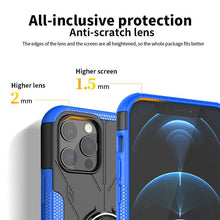 Cargar imagen en el visor de la galería, Robot 3 in 1 Heavy Duty Defender Case For iPhone 12 Pro Max - Libiyi