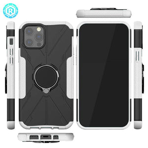 Robot 3 in 1 Heavy Duty Defender Case For iPhone 12 Pro Max - Libiyi