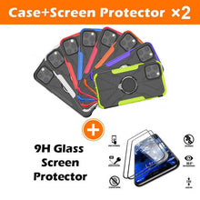 Cargar imagen en el visor de la galería, Robot 3 in 1 Heavy Duty Defender Case For iPhone 12 Pro Max - Libiyi