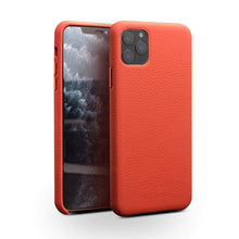 Carregar imagem no visualizador da galeria, Fashion Genuine Leather Back Cover for iPhone - Libiyi