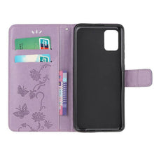 Cargar imagen en el visor de la galería, Imprint Butterfly Flower Leather Mobile Phone Case for iPhone - Libiyi