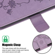 Cargar imagen en el visor de la galería, Imprint Butterfly Flower Leather Mobile Phone Case for iPhone - Libiyi