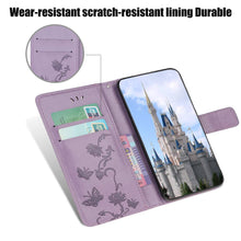 Cargar imagen en el visor de la galería, Imprint Butterfly Flower Leather Mobile Phone Case for Samsung S20 ultra - Libiyi