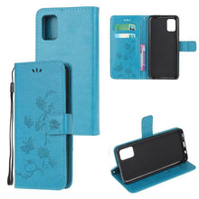 Load image into Gallery viewer, Imprint Butterfly Flower Leather Mobile Phone Case for Samsung S20 ultra - Libiyi