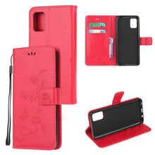 Charger l&#39;image dans la galerie, Imprint Butterfly Flower Leather Mobile Phone Case for Samsung S20 ultra - Libiyi