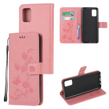 Load image into Gallery viewer, Imprint Butterfly Flower Leather Mobile Phone Case for Samsung S20 ultra - Libiyi