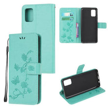 Load image into Gallery viewer, Imprint Butterfly Flower Leather Mobile Phone Case for Samsung S20 ultra - Libiyi