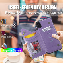 Load image into Gallery viewer, New Luxury Embossing Wallet Cover For iPhone XR-Fast Delivery - Libiyi