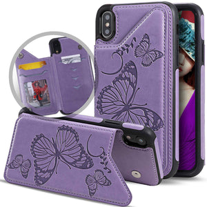 New Luxury Embossing Wallet Cover For iPhone Xs Max-Fast Delivery - Libiyi