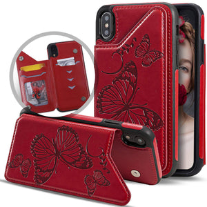 New Luxury Embossing Wallet Cover For iPhone Xs Max-Fast Delivery - Libiyi