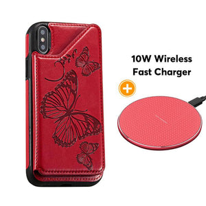 New Luxury Embossing Wallet Cover For iPhone Xs Max-Fast Delivery - Libiyi