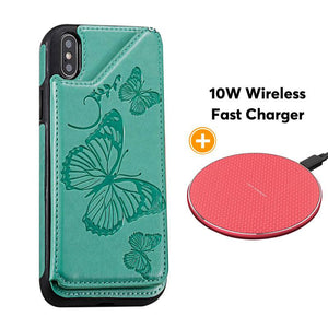 New Luxury Embossing Wallet Cover For iPhone Xs Max-Fast Delivery - Libiyi