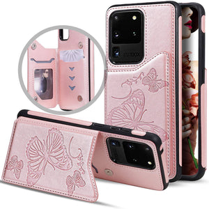 New Luxury Embossing Wallet Cover For SAMSUNG S20 Ultra-Fast Delivery - Libiyi