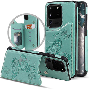 New Luxury Embossing Wallet Cover For SAMSUNG S20 Ultra-Fast Delivery - Libiyi