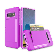 Carregar imagem no visualizador da galeria, Armor Protective Card Holder Case for Samsung S10 Plus - Libiyi