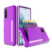 Cargar imagen en el visor de la galería, Armor Protective Card Holder Case for Samsung S20 Plus With 2-Pack Screen Protectors - Libiyi