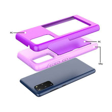 Carregar imagem no visualizador da galeria, Armor Protective Card Holder Case for Samsung S20 Plus With 2-Pack Screen Protectors - Libiyi