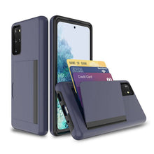 Cargar imagen en el visor de la galería, Armor Protective Card Holder Case for Samsung S20 Plus With 2-Pack Screen Protectors - Libiyi