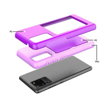 Cargar imagen en el visor de la galería, Armor Protective Card Holder Case for Samsung S20 Ultra With 2-Pack Screen Protectors - Libiyi