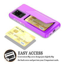 Cargar imagen en el visor de la galería, Armor Protective Card Holder Case for Samsung S20 Ultra With 2-Pack Screen Protectors - Libiyi