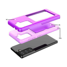 Cargar imagen en el visor de la galería, Armor Protective Card Holder Case for Samsung S21(5G) With 2-Pack Screen Protectors - Libiyi