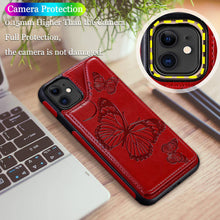 Load image into Gallery viewer, New Luxury Embossing Wallet Cover For iPhone 11-Fast Delivery - Libiyi