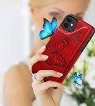 Load image into Gallery viewer, New Luxury Embossing Wallet Cover For iPhone 11-Fast Delivery - Libiyi