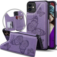 Load image into Gallery viewer, New Luxury Embossing Wallet Cover For iPhone 11-Fast Delivery - Libiyi