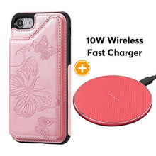 Charger l&#39;image dans la galerie, New Luxury Embossing Wallet Cover For iPhone 6/6S-Fast Delivery - Libiyi