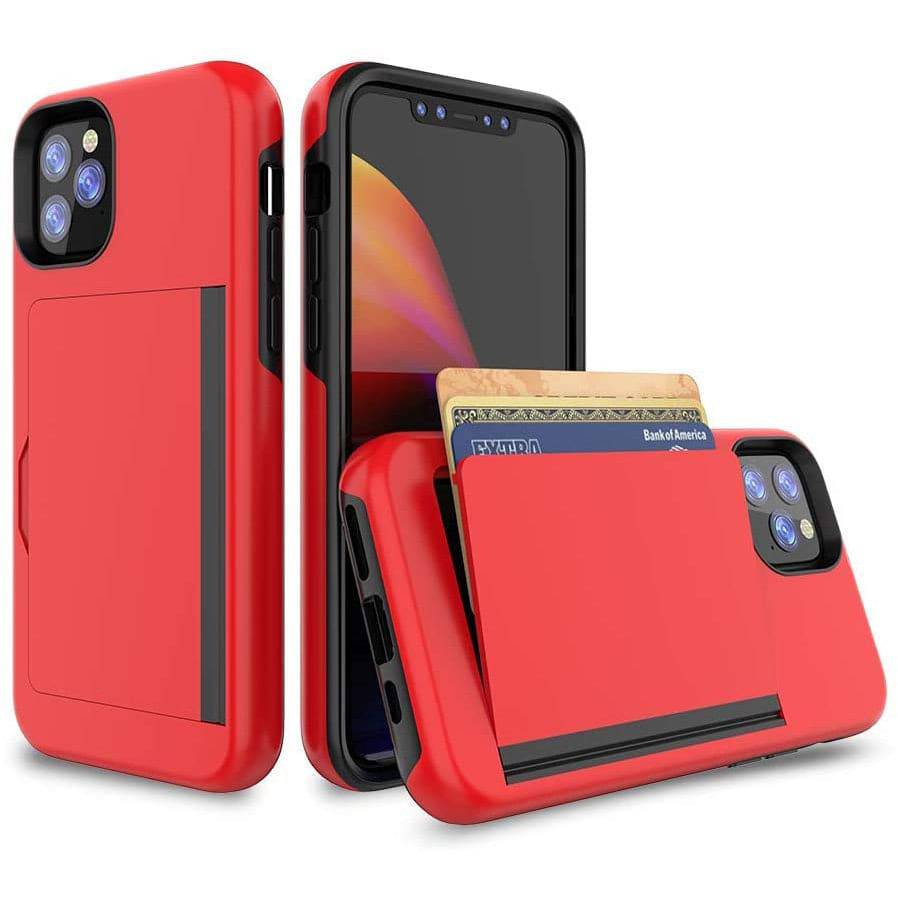 Armor Protective Card Holder Case for iPhone - Libiyi