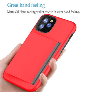 Armor Protective Card Holder Case for iPhone - Libiyi