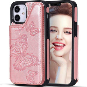 2022  New Luxury Embossing Wallet Cover For iPhone 12 Series - Libiyi