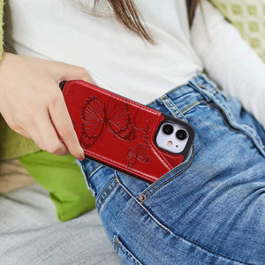 2022  New Luxury Embossing Wallet Cover For iPhone - Libiyi