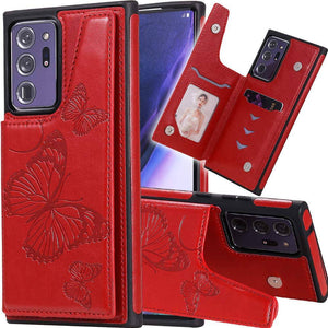 New Luxury Embossing Wallet Cover For SAMSUNG Note 20 Ultra-Fast Delivery - Libiyi