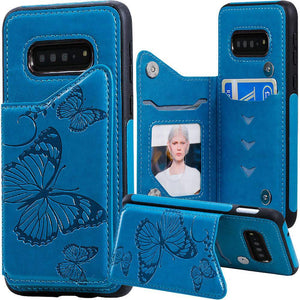 New Luxury Embossing Wallet Cover For SAMSUNG S10-Fast Delivery - Libiyi