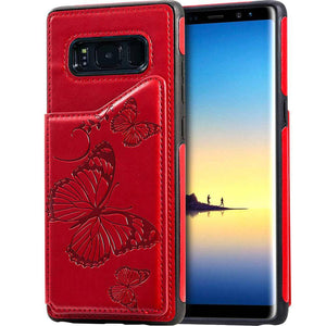 New Luxury Embossing Wallet Cover For SAMSUNG  S8-Fast Delivery - Libiyi