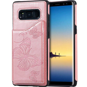 New Luxury Embossing Wallet Cover For SAMSUNG  S8 Plus-Fast Delivery - Libiyi