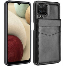 Carregar imagem no visualizador da galeria, Dual Layer Lightweight Leather Wallet Case for Samsung Galaxy A12 - Libiyi