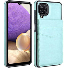 Carregar imagem no visualizador da galeria, Dual Layer Lightweight Leather Wallet Case for Samsung Galaxy A12 - Libiyi